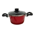 thumbnail image 4 of Luzkey Enamel Soup Pot Enameled Cookware Multipurpose Stewpot Cooking Pot for Camping Household Housewarming Gift Kitchen Restaurant 19cm, 4 of 8