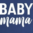 thumbnail image 2 of CafePress - Baby Mama Maternity T Shirt - Maternity Dark T-Shirt, 2 of 3