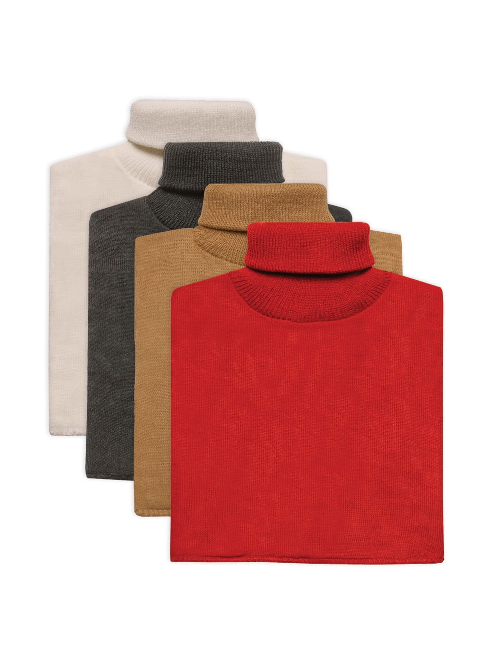 thin mock turtleneck