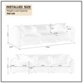 thumbnail image 7 of Williamspace Lambswool Modern Sectional Sofa, Biege, 7 of 7