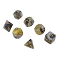 thumbnail image 4 of Dados poliédricos, 7 piezas Dados numéricos poliédricos Dados poliédricos Dados digitales acrílicos Los mejores materiales, 4 of 8