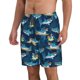 thumbnail image 2 of Fotbe Cartoon Surfer Sharks Trajes de Baño Estampados para Hombre, Shorts de Verano de Secado Rápido, Ropa de Playa, Bañadores-3X-Large, 2 of 6