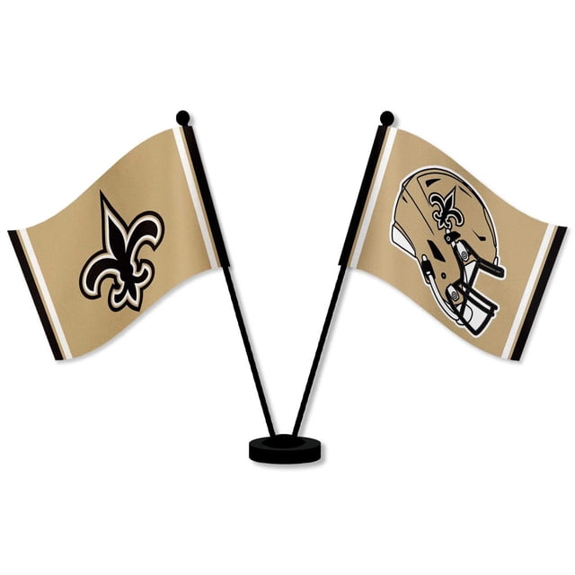 Banderas de Escritorio WinCraft New Orleans Saints 10x15 cm
