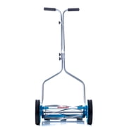 American Lawn Mower Company 2204-14 14-Inch 4-Blade Push Reel Lawn Mower, Blue