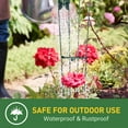 thumbnail image 5 of NiHome Foldable Metal Garden Trellis for Climbing Plants, 44.5"x11.8" Rust-Resistant Iron Wire Screen for Outdoor & Indoor Use, Easy Installation Plant Support for Vegetables, Roses & Vines, 5 of 7