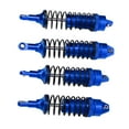 thumbnail image 1 of RC  Set RC Damper RC Crawler Car Aluminum Alloy Oil Filled Front Rear Dampers for Slash 4x4 1/10 with Linear Damping High Strength Lightweight Design, 1 of 7