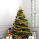 thumbnail image 2 of GOOHOCHY STOBOK - Estrella dorada de 20 cm para árbol de Navidad, decoración navideña de plástico de 5 puntas para fiestas en casa (dorada), 2 of 7