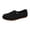 Black, variant on Vintage Style Daily Dress Shoes, Orthopedic Shoes for Women,Leather Flowers Arch Support Flats Slip On Loafers Round Toe Wide Width Walking Casual Dressy Shoe, Brown 8
