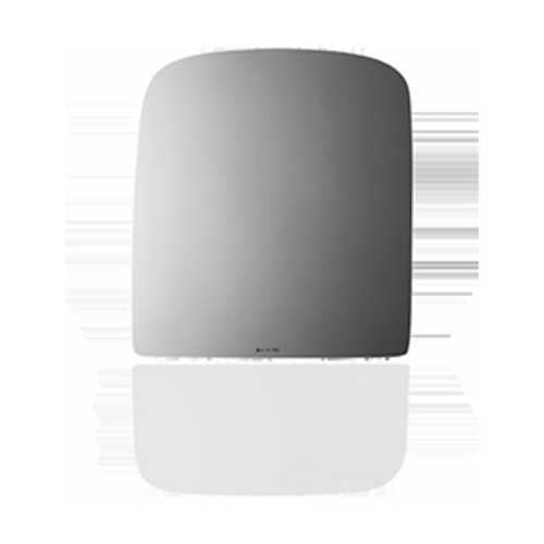 Burco Side View Mirror Replacement Glass with Motor Mount Plate - Clear Glass - 4114RSG