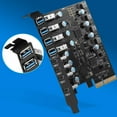 thumbnail image 6 of RYUJNDK PCIE USB3.2 High Speed Expansion Card TypeC + USB3.2 PCI-E X16 for Desktop Computer PCIE USB Adapter, 6 of 13