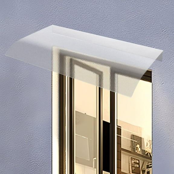 Awning Canopy, Clear Rain Shelter, Window Awning Door Canopy Awning 80*44.5cm/31.5*17.52in