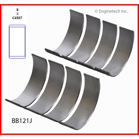 Enginetech BB121JSTD Engine Full Connecting Rod Bearing Set