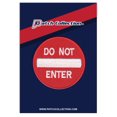 thumbnail image 3 of Do Not Enter Street Sign Iron On Patch, 3 of 3