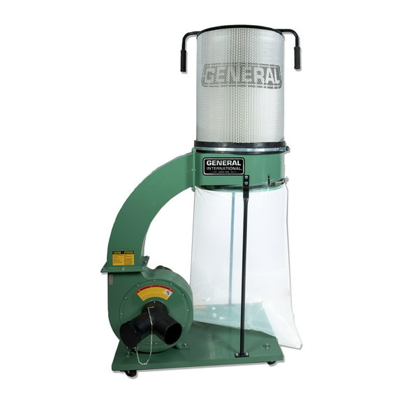 General International 10-105CFM1 1-1/2 HP 14 Amp Dust Collector