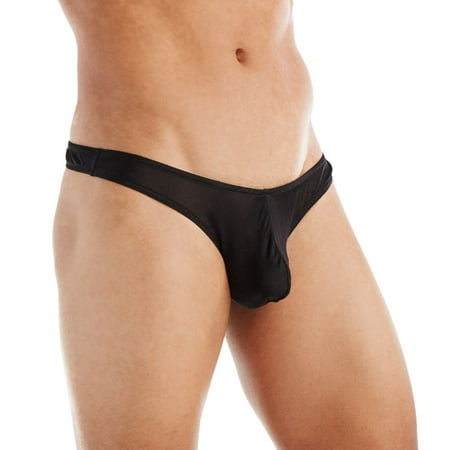 - Men's Magic Silk 4306 100% Silk Knit Large Pouch Thong