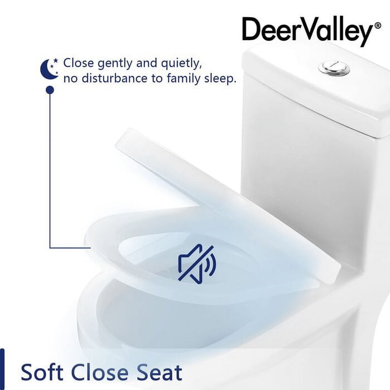 DeerValley Liberty DV-1F52813 Dual-Flush Elongated One-Piece