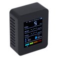 thumbnail image 4 of Carbon Dioxide Detector Black Stable Temperature Humidity Air Quality Meter Anti Interference ABS For Laboratories ANGGREK Hardware, 4 of 8