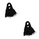 thumbnail image 4 of Qarigey Bufanda de mujer con borla bufandas gruesas de invierno hechas a mano para mujer chal de Cachemira envuelve decoraciones de vacaciones Type3 NO3, 4 of 6