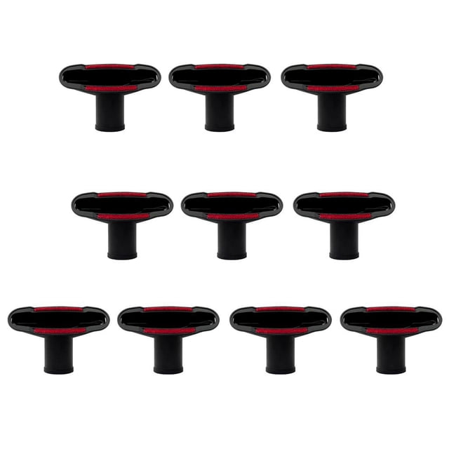 Paquete 10 Aspiradora Cortina Sofá Cama Succión Boquilla Cepillo Cabeza Dia. 32mm
