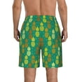 thumbnail image 3 of Naloa Pineapples1 Men's Beach Shorts, Surfing shorts, Swim trunks, Quick Dry Swim Trunks for Surfing Beach Fun - Small, 3 of 9