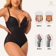 thumbnail image 6 of Joyshaper Tummy Control Bodysuit For Women Mesh U-neck bodysuit Seamless Body Shaper, 6 of 6