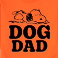 thumbnail image 3 of Peanuts - Dog Dad - Men's Crew Neck Fleece Pullover, 3 of 7