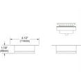 thumbnail image 2 of Elkay, LKD35AS , Elkay 3-1/2" Drain Fitting Antique Steel Finish Disposer Flange and Removable Strainer, Faucets and Sink Accessories, 2 of 2