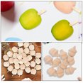 thumbnail image 3 of Adorno de madera para niños, 20 piezas, títere de mesa de comedor, hongo, decoración de mesa, hogar y muebles, 3 of 6