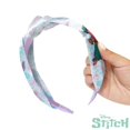 thumbnail image 3 of LUV HER Licensed Stitch Knotted Headband - Thick Headbands For Girls - One Size Fit All - Hair Accessories For Her Ages 3+, 3 of 7