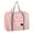 Pink, variant on Wovilon Foldable Travel Duffel Bag Tote Carry On Lage Sport Duffle Week-Ender Overnight For Women And Girls