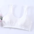 thumbnail image 1 of Prettyia Teen Chaleco de entrenamiento Top Ropa de dormir blanco Hugo Sujetador sin costuras para niñas adolescentes, 1 of 10