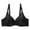 Black, variant on LAST CLANCE SALE! Women's Plus Size Back Appeal Minimizer Underwire Bra, Pack of 4, 38/85E