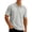 #02 Light Gray, variant on Breeze Polo Shirts for Men Beer Belly Texture Stretchy Quick Dry Golf Shirt Summer Casual Short Sleeve Collared Top,5XL,White