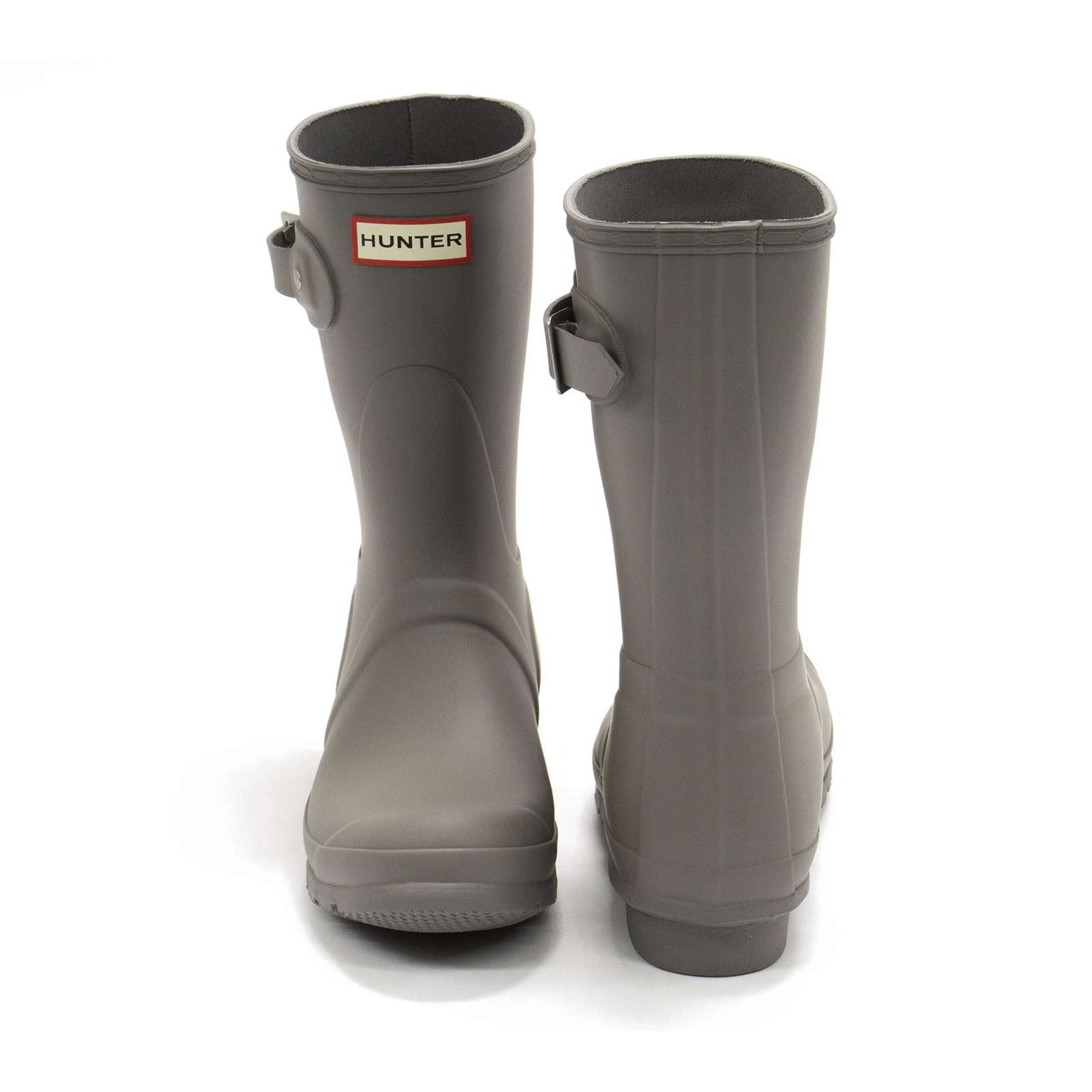 Hunter Women's Original Short Rain Boot, Grey Heron,11 M US