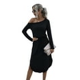 thumbnail image 4 of Women's Soft Special Off Shoulder Scoop Dress | 7 Colors, 4 of 4