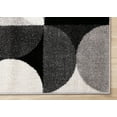 thumbnail image 4 of Rug Branch Mid-Century Geometric Grey Indoor Area Rug - 8' x 11', 4 of 8