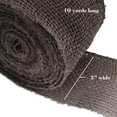 thumbnail image 6 of JubileeYarn Burlap Ribbon - 3" Inch wide Burlap Fabric Craft Ribbon - 10 Yards - Hemp Jute -Grey x30, 6 of 6