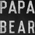 thumbnail image 3 of CafePress - Papa Bear Long Sleeve T Shirt - Long Sleeve Dark T-Shirt, 3 of 4