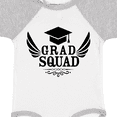 thumbnail image 4 of Inktastic Grad Squad with Graduation Cap and Wings Boys or Girls Baby Bodysuit, 4 of 5