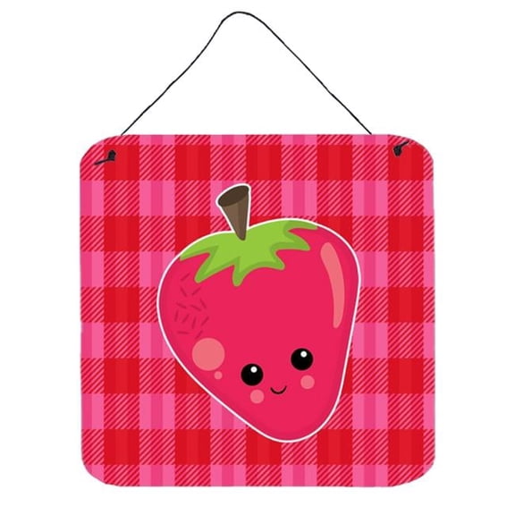 Strawberry Face Wall or Door Hanging Prints