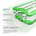 thumbnail image 6 of Zizo Ion series case with Screen Protector for iPhone 6 Plus, iPhone 6s Plus, and iPhone 7 Plus, Neon Green/Clear, 6 of 7
