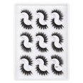 thumbnail image 1 of 9 Pairs False Eyelashes Fake Lashes Long Makeup 3D Mink Lashes Eyelash Extension Mink Eyelashes For Beauty, 1 of 4