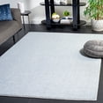 thumbnail image 2 of SAFAVIEH River Randa Solid Polyester Area Rug, Blue/Ivory, 6'7" x 6'7" Square, 2 of 8