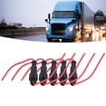 thumbnail image 4 of 5Pcs Way Car Electrical Connector, Waterproof & Antiflaming, 1P Red Automotive Wire Connector, Resilient & Antioxidant - For Secure & Durable Connections, 4 of 9