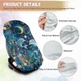 thumbnail image 5 of KUIFORTI Dolphin Car Seat Sun Shade Cover, Reusable Car Seats Heat Protector, Baby Travel Accessories Keeps Your Toddler Baby Seat at a Cool Temperature, 5 of 6