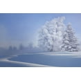 thumbnail image 2 of Veroniques 14x11 White Modern Wood Framed Museum Art Print Titled - Crispy Morning, 2 of 4
