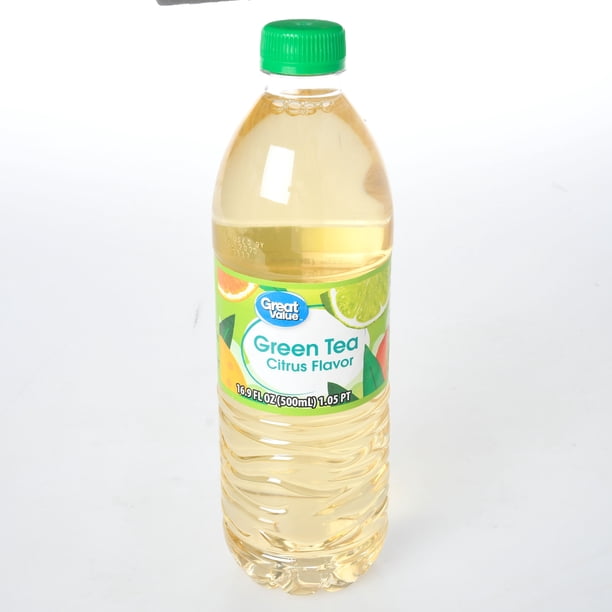 Green Tea Citrus 12pk | Bottled tea brands for ecommerce - Walmart
