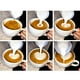 thumbnail image 4 of Paquete de 2 jarras para vaporizar espresso de 34 oz y 51 oz, jarra para espumar leche espresso - taza para espumar leche para café, jarra para vapori Macarena Jarra de espuma de acero inoxidable, 4 of 7