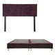 thumbnail image 1 of Box Base Cama King Size + Cabecera Catania Morado, 1 of 7