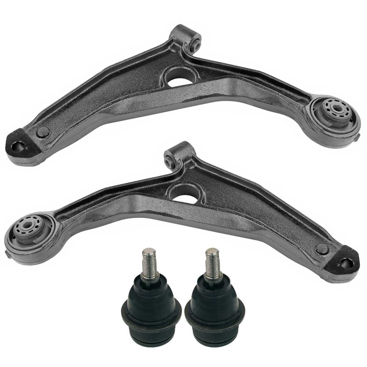 AutoShack Front Lower Control Arms and Ball Joints Kit Set of 4